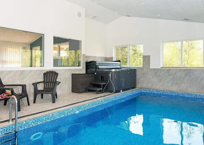 Luxury Retreat With Pool - By Traum 펜션 Oksbøl
